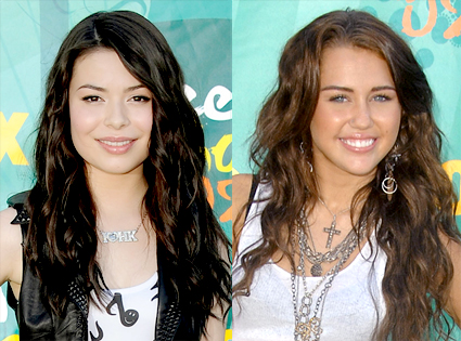 Miranda Cosgrove, Miley Cyrus Miranda Cosgrove, Miley Cyrus